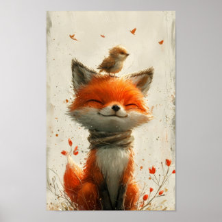 Poster Raposinha Sorridente