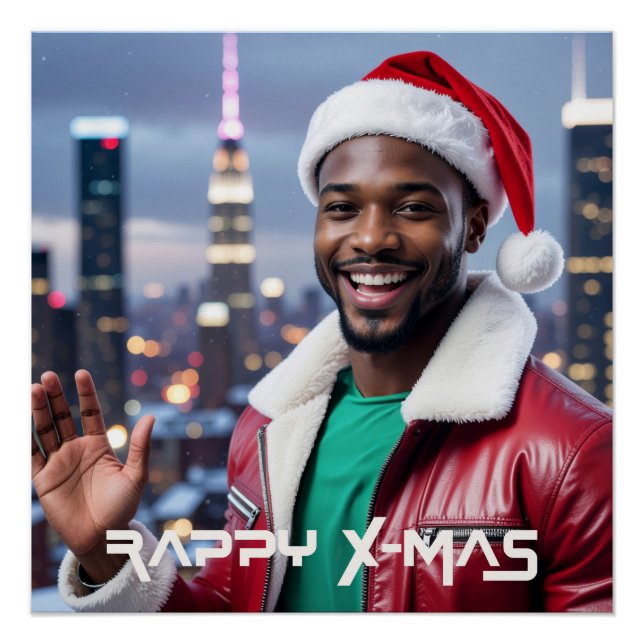 PÔSTER RAPPY X-MAS (Frente)