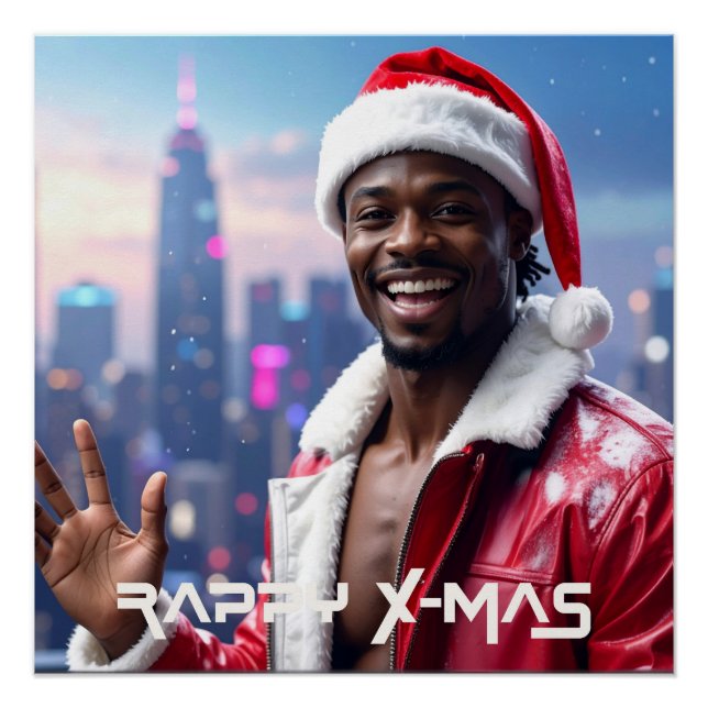 PÔSTER RAPPY X-MAS (Frente)