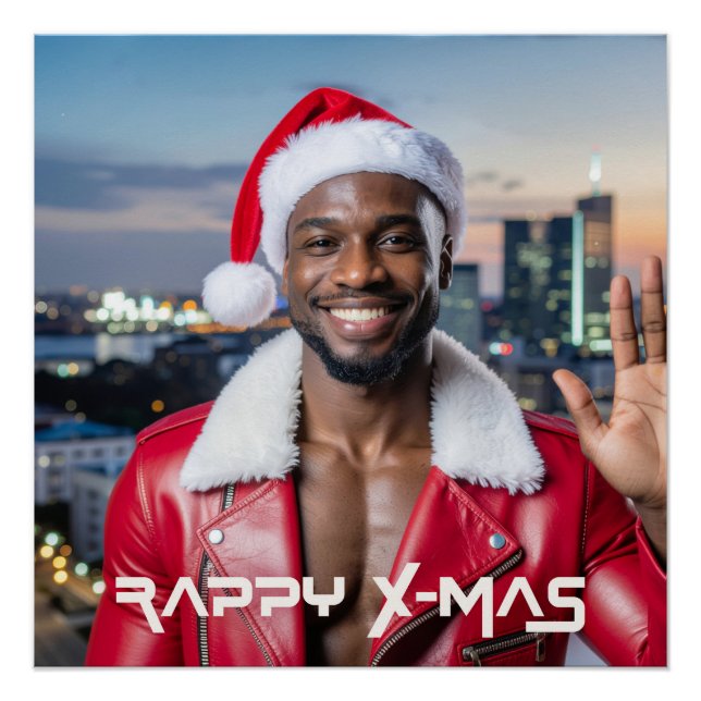 PÔSTER RAPPY X-MAS (Frente)