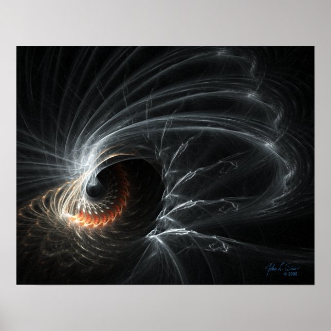 Poster Raptor (20 x 16) (Frente)