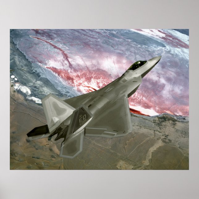 Poster Raptor F22 (Frente)