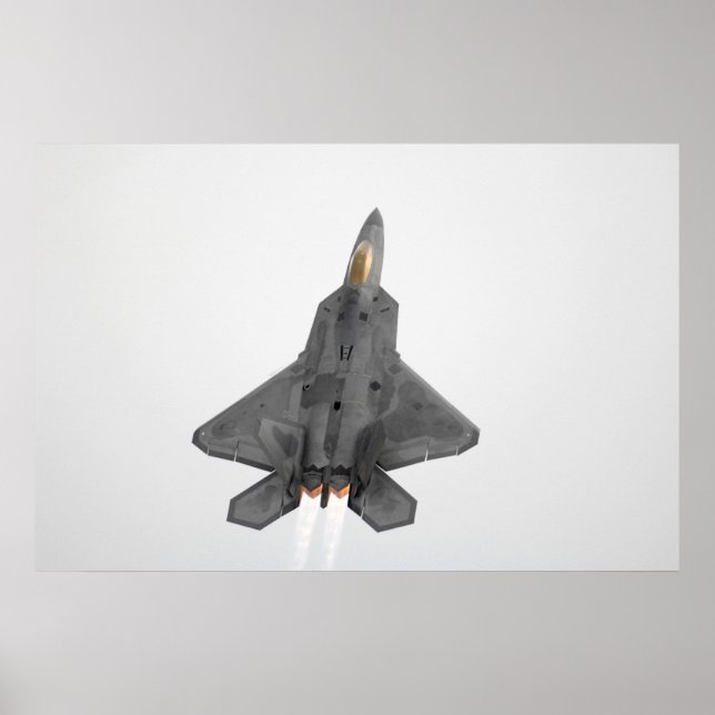 Pôster Raptor F-22 (Frente)