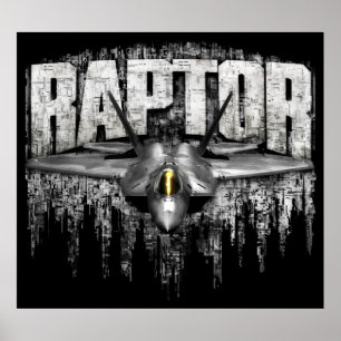 Poster Raptor F-22