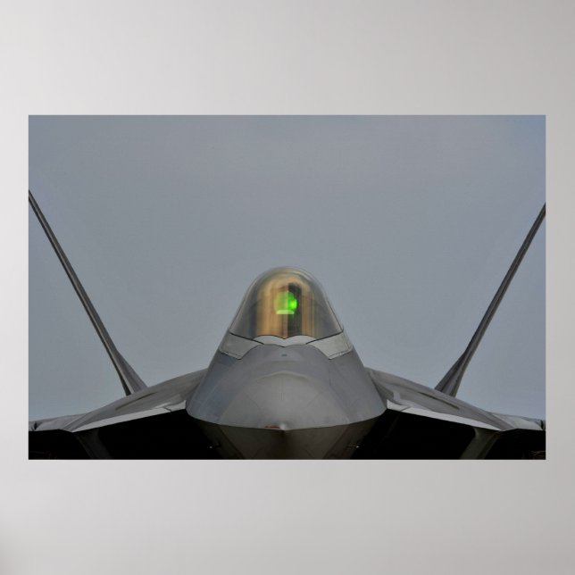 Pôster Raptor F-22 (Frente)