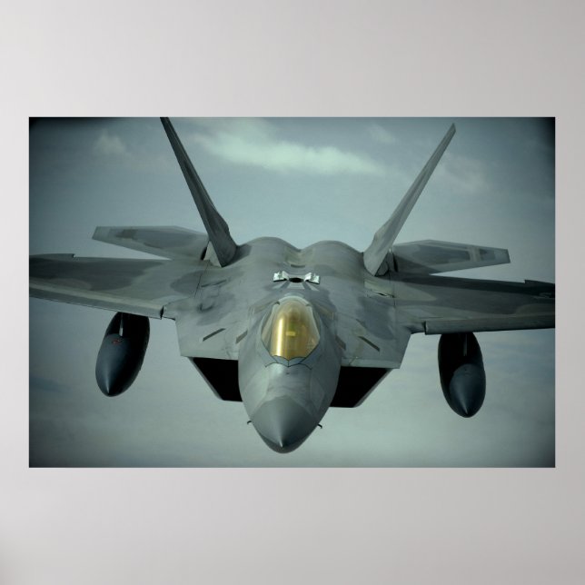 Poster Raptor F-22 (Frente)