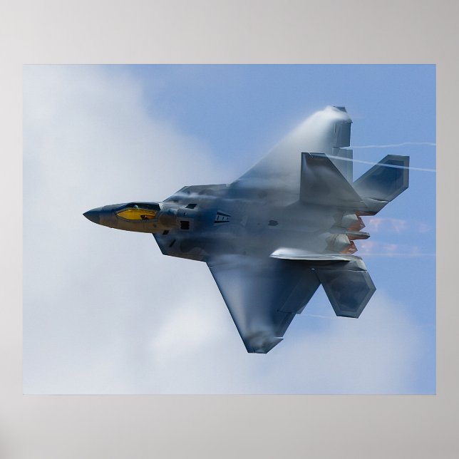 Poster Raptor F-22 (Frente)