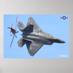 Poster Raptor F-22A