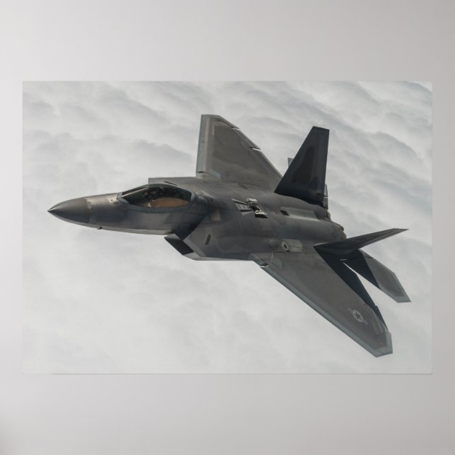 Poster Raptor F-22A (Frente)