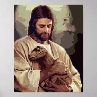 Pôster Raptor Jesus