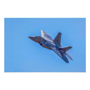 Pôster Raptor Martin F-22A Lockheed
