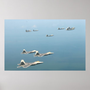 Pôster Raptores F-22