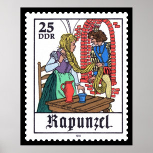 Pôster Rapunzel 25 DDR 1978
