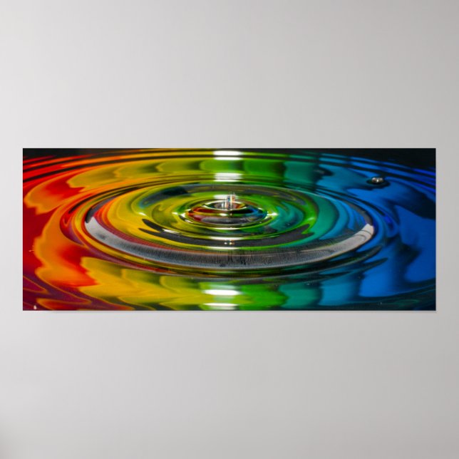 Pôster Rascunho de cor (Frente)