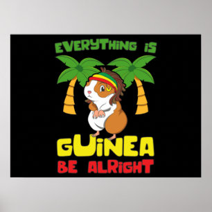 Poster Rasta Guiné Pig