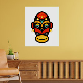 Poster Rasta Mask
