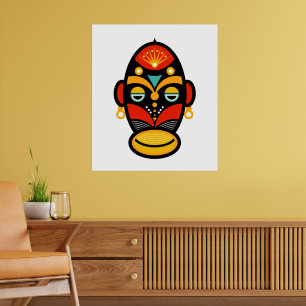 Poster Rasta Mask