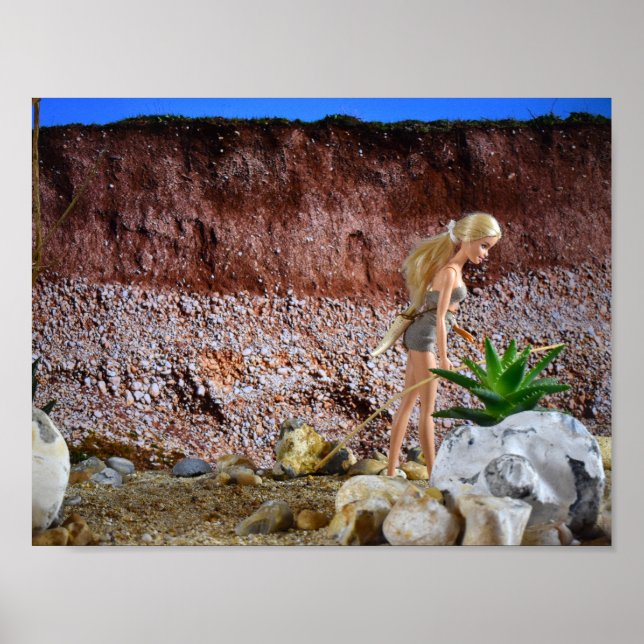 Poster Rastreando a rota. (Frente)