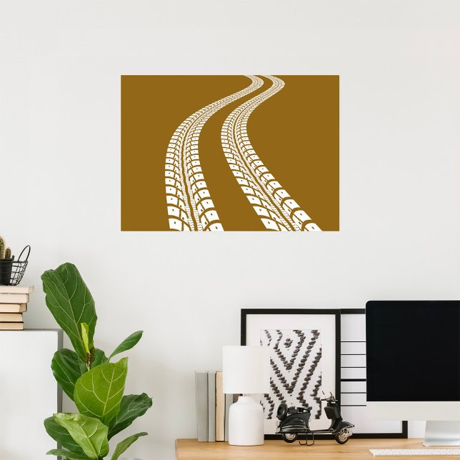 Poster Rastreios de pneus (Criador carregado)