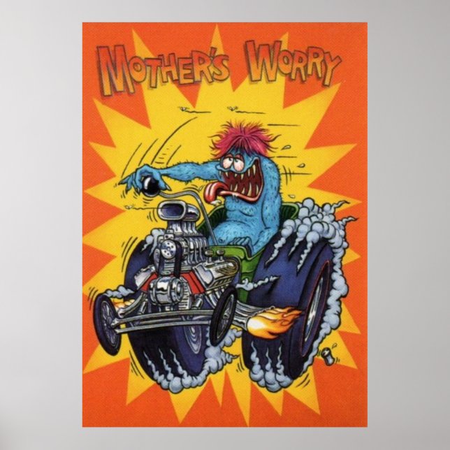 Poster Rat Fink 41 (Frente)