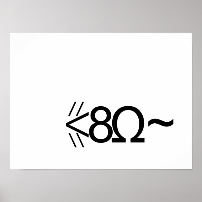 Poster Rato ASCII (Frente)