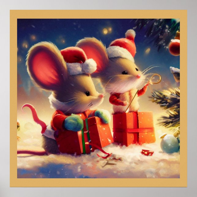 Poster Rato de Natal 3 (Frente)