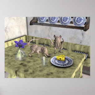 Pôster Ratos de elefante doce