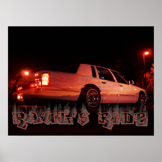 Poster Rauls Ride (Frente)