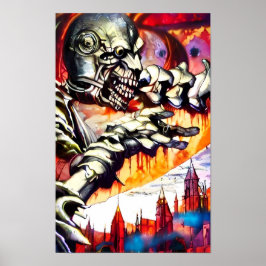 Poster Ravager do Medo - Ken Gage Art