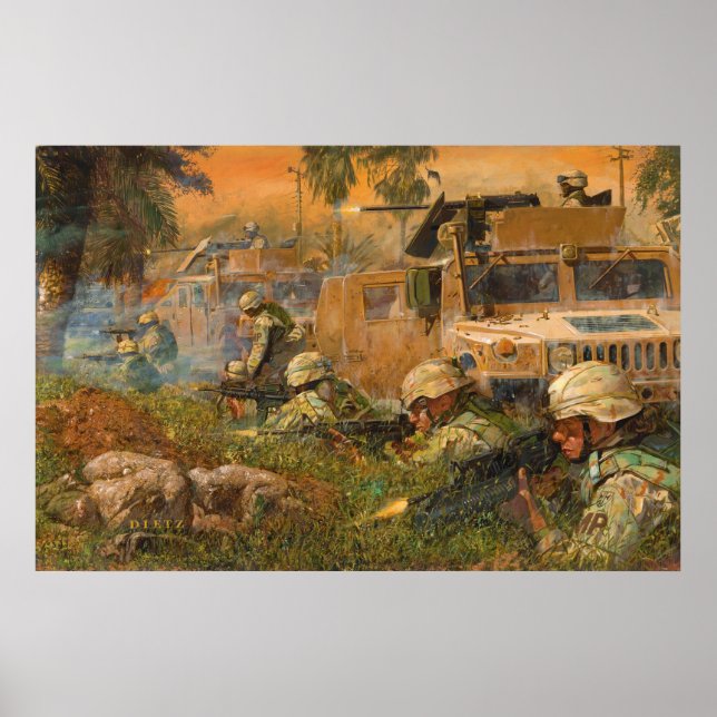 Pôster Raven 42 de James Dietz (Frente)