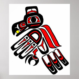 Pôster raven haida