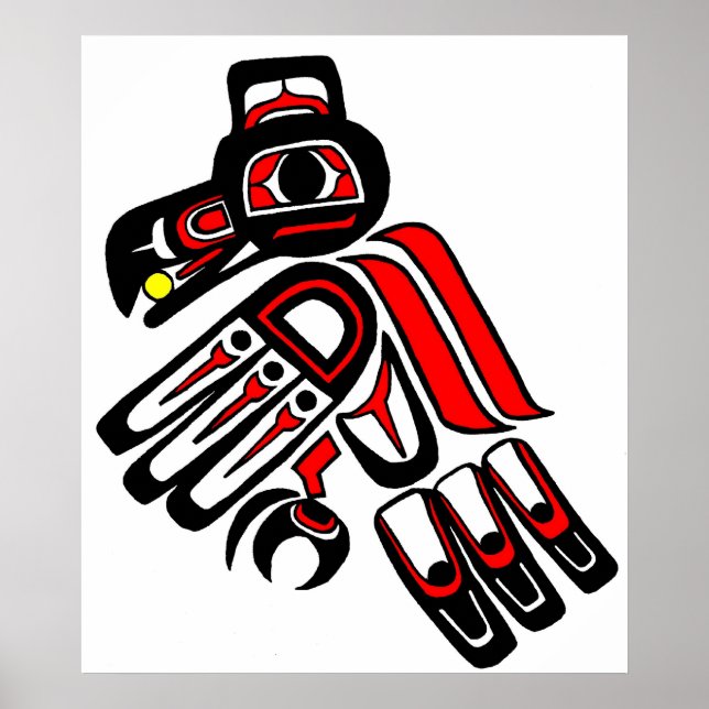 Pôster raven haida (Frente)