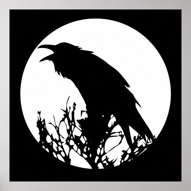 Poster Raven Moon (Frente)