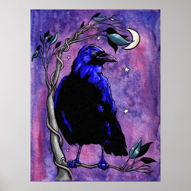 Pôster Raven Moon (Frente)