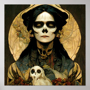 Poster Raven Witch 2 Fantasy Horror Gótico Gótico