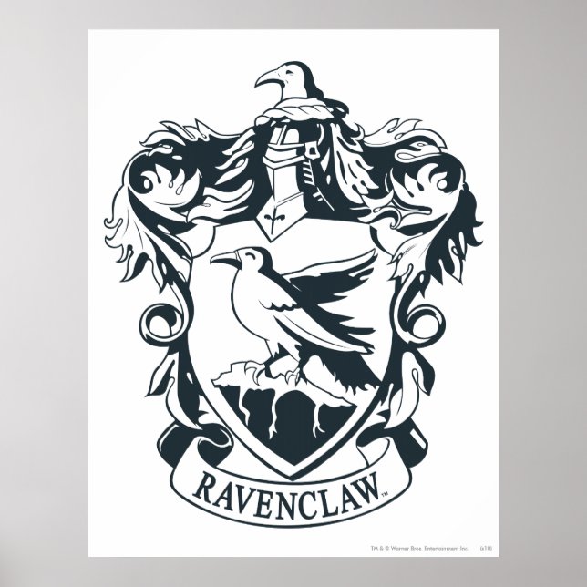 Pôster Ravenclaw Crest (Frente)