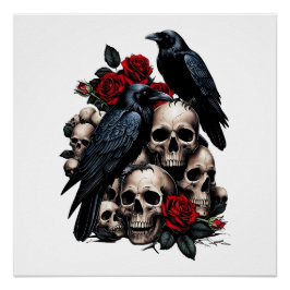 Pôster Ravens e Rosas: Uma Sinfonia Gótica