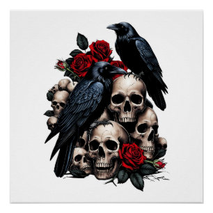 Pôster Ravens e Rosas: Uma Sinfonia Gótica
