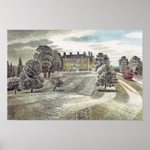 Poster Ravilious - Buscot Park, Farringdon Oxfordshire,