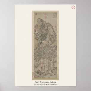 Poster Ravina de Pinheiros e Primavera Voadora - Wen Zhen