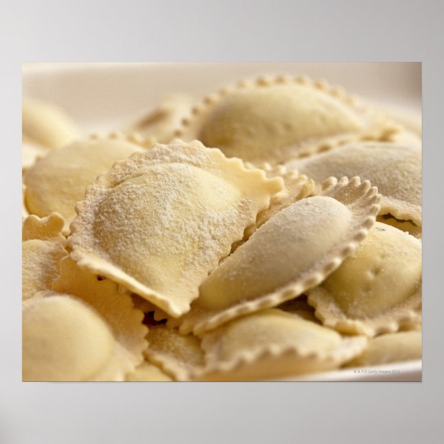 Pôster ravioli italiano (Frente)