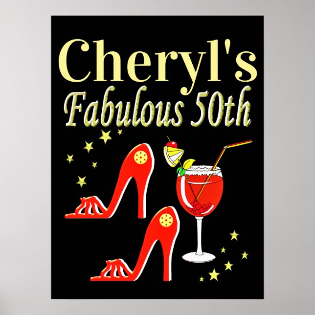 POSTER RAVISHING RED 50º ANIVERSÁRIO DIVA DESIGN (Frente)