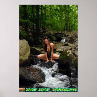 Poster Ray Popstar Waterfall#4