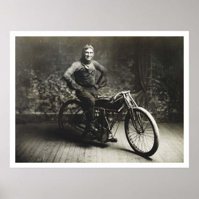 Pôster Ray Weishaar venceu 100 mi. Raça [1914] (Frente)