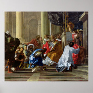 Poster Raymond IV de Santo-Gilles Taking a cruz