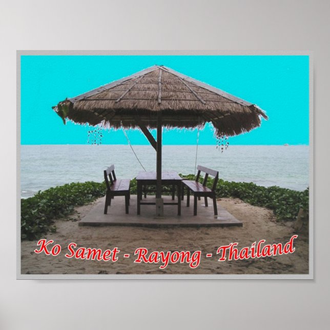 Poster Rayong - Ko Samet Rayong - Thailand - (Frente)
