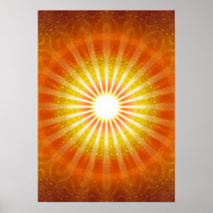 Pôster Rays of Hope, olhar de luzir, fulgor, sol