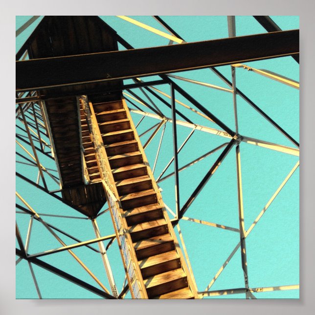 Poster razorback tower in eureka springs (Frente)