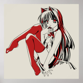 Poster RBP, Neko, o Furão de Gata Sexy Anime