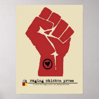 Poster RCP | Mão em punho, coração em Capa
